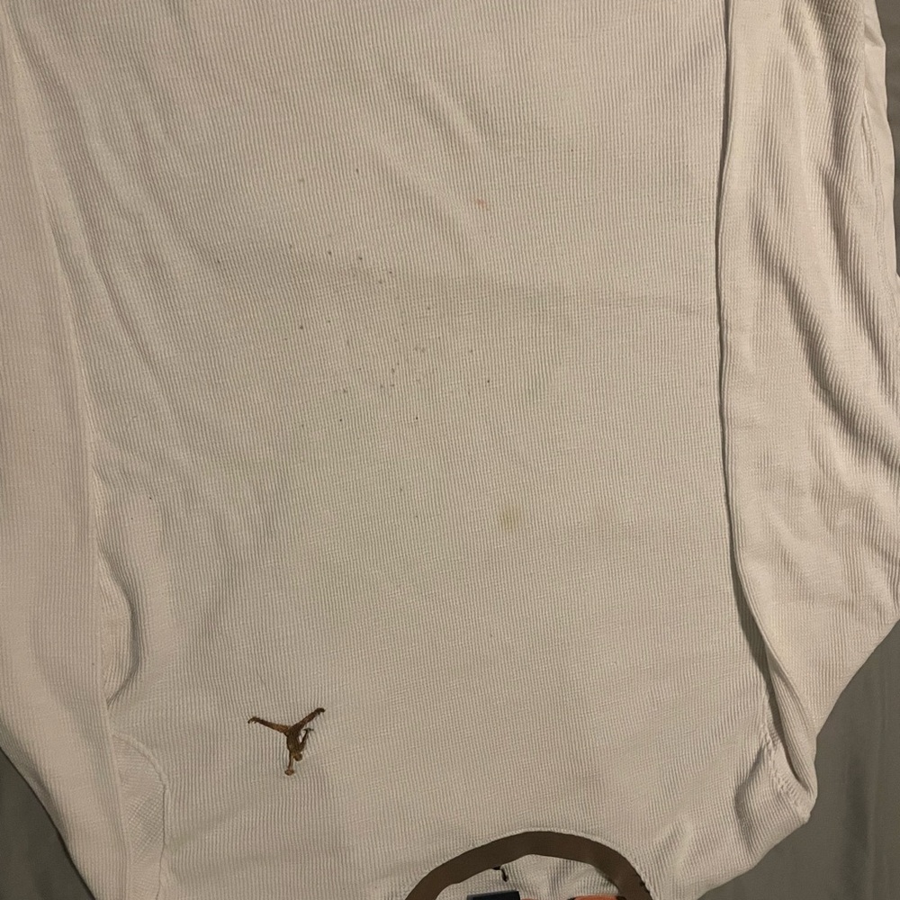 Jordan White Long Sleeve Shirt